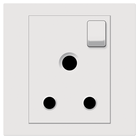 3 Rounded Pin Socket